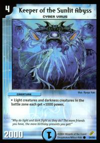 Keeper of the Sunlit Abyss - Shadowclash of Blinding Night