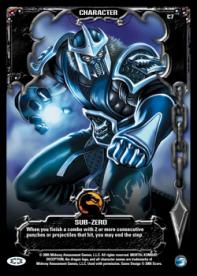 Sub-Zero - Mortal Kombat Rd 1