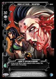 Jade's Spear Kabob - Mortal Kombat Rd 1