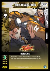 Head Kick - Street Fighter Rd 1