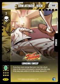 Lunging Sweep - Street Fighter Rd 1