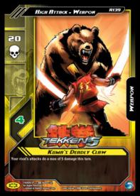 Kuma's Deadly Claw - Tekken5