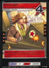 Cover Girl, Heavy-Ordnance Driver - Armored Strike
