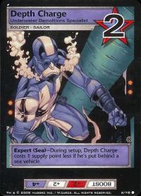 Depth Charge, Underwater Demolitions Specialist - Armored Strike