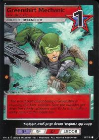 Greenshirt Mechanic, Joe Recruit - Armored Strike