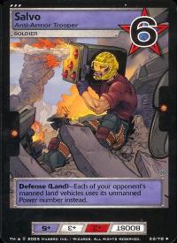 Salvo, Anti-Armor Trooper - Armored Strike