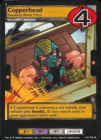 Copperhead, Swamp Boat Pilot - Armored Strike
