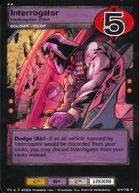 Interrogator, Helicopter Pilot - Armored Strike