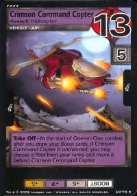 Crimson Command Copter, Assault Helicopter - Armored Strike