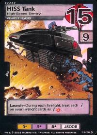 HISS Tank, High-Speed Sentry - Armored Strike