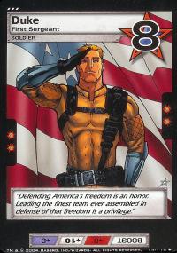 Duke, First Sergeant - Base Set