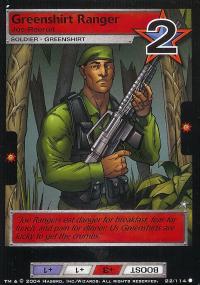 Greenshirt Ranger, Joe Recruit - Base Set