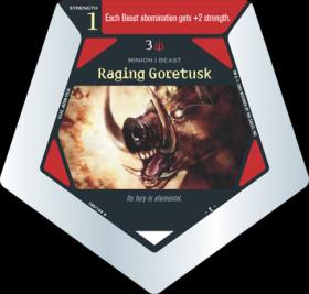 Raging Goretusk - Base Set