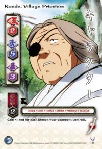 Kaede, Village Priestess - Tetsusaiga