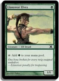 Llanowar Elves - 10th Edition