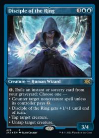 Disciple of the Ring (428) (Etched Foil) - Double Masters 2022 (Collector Cards)