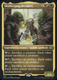 Shattergang Brothers (538) (Etched Foil) - Double Masters 2022 (Collector Cards)