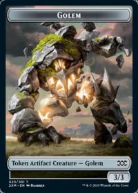 Golem Token - Double Masters