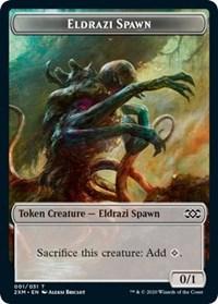 Eldrazi Spawn // Myr (007) Double-sided Token - Double Masters