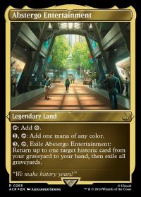 Abstergo Entertainment (0265) (Etched Foil) - Assassin's Creed (Collector Cards)