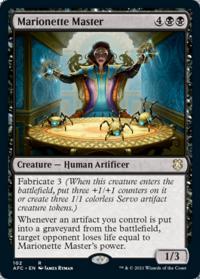 Marionette Master - Commander: Adventures in the Forgotten Realms
