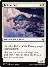 Felidar Cub - Battle For Zendikar