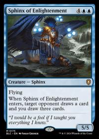 Sphinx of Enlightenment - Commander: Bloomburrow