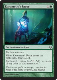 Karametra's Favor - Born of the Gods