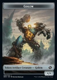 Golem Token - The Brothers' War
