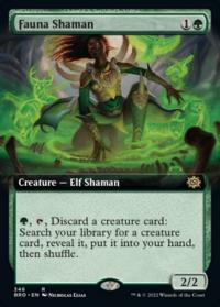 Fauna Shaman (Extended Art) - The Brothers' War (Collector Cards)