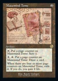 Mazemind Tome (093) (Schematic) - BRO: Retro Artifacts (Collector Cards)