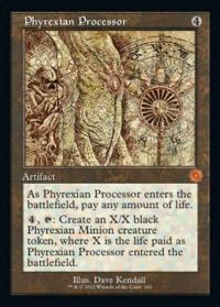Phyrexian Processor (102) (Schematic) - BRO: Retro Artifacts (Collector Cards)
