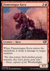 Flametongue Kavu - Commander 2014