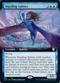 Dazzling Sphinx - Commander 2021 (Extended Art)