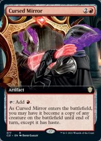Cursed Mirror - Commander 2021 (Extended Art)