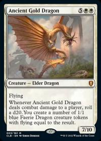 Ancient Gold Dragon - Commander Legends: Battle for Baldur's Gate