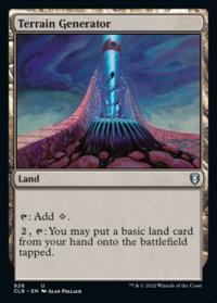 Terrain Generator - Commander Legends: Battle for Baldur's Gate
