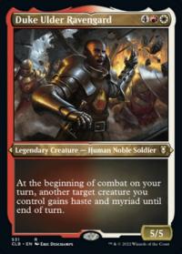 Duke Ulder Ravengard (531) (Foil Etched) - Commander Legends: Battle for Baldur's Gate (Collector Cards)