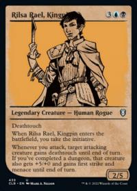 Rilsa Rael, Kingpin (439) (Showcase) - Commander Legends: Battle for Baldur's Gate (Collector Cards)