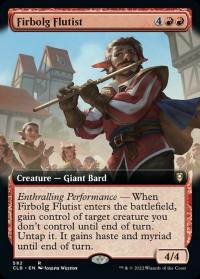 Firbolg Flutist (582) (Extended Art) - Commander Legends: Battle for Baldur's Gate (Collector Cards)