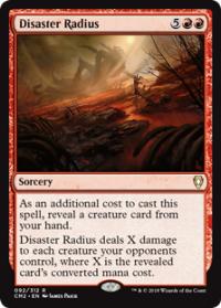 Disaster Radius - Commander Anthology 2018
