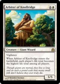 Arbiter of Knollridge - Commander