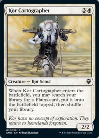 Kor Cartographer (030) - Commander Legends