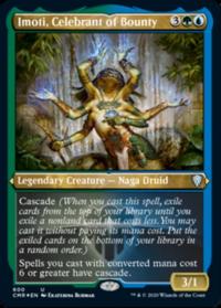 Imoti, Celebrant of Bounty (Foil Etched) - Commander Legends (Collector Cards)