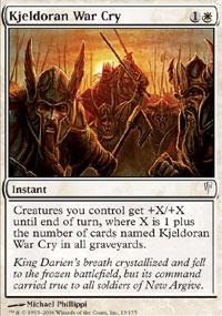 Kjeldoran War Cry - Coldsnap