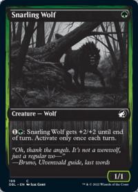 Snarling Wolf (199) - Innistrad: Double Feature