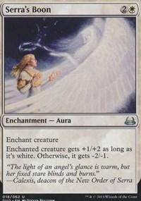 Serra's Boon - Duel Decks: Anthology