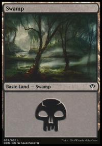 Swamp (39) - Duel Decks: Speed vs. Cunning