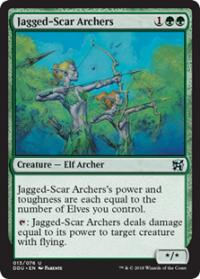 Jagged-Scar Archers - Duel Decks: Elves vs. Inventors