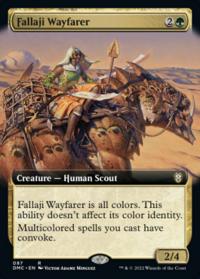 Fallaji Wayfarer (Extended Art) - Commander: Dominaria United (Collector Cards)